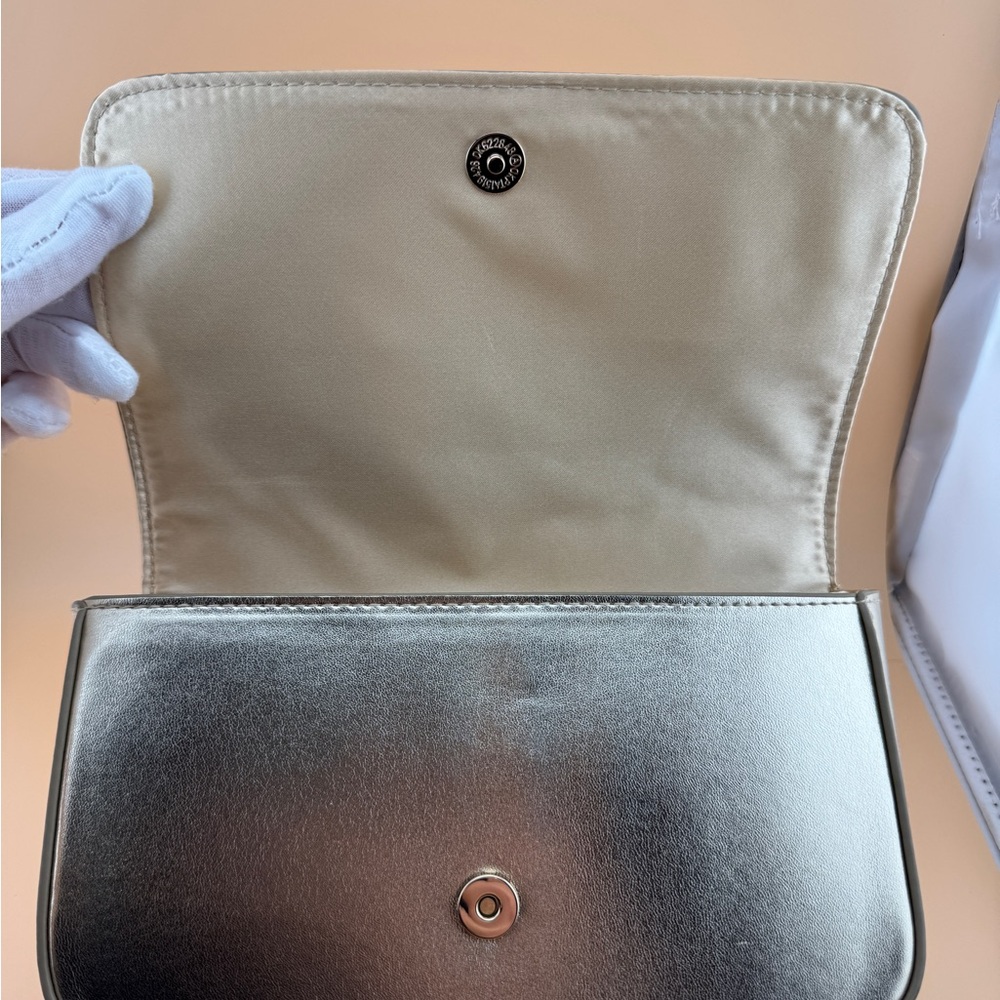 Chantecaille Metallic Gold Make Up Bag - Picture 6 of 10